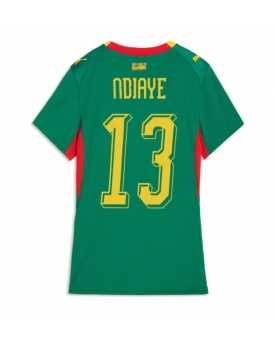 Billige Fotballdrakt Senegal Iliman Ndiaye #13 Replika Bortedrakt Dame VM 2026 Kortermet Billige Fotballdrakt Senegal Iliman Ndiaye #13 Replika Bortedrakt Dame VM 2026 Kortermet